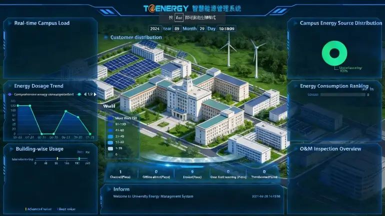 A Comprehensive Solution For University Energy Management System
