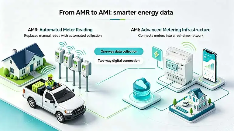 AMR vs AMI The Difference Between Two Automated Meter Reading Technologies