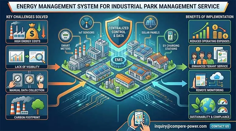Energy Management System for Industrial Park Management Service