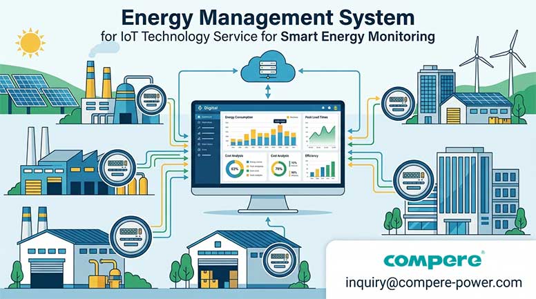 IoT Energy Management System Solutions for Industrial Energy Monitoring