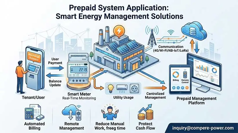 Prepaid System Application Smart Energy Management Solutions