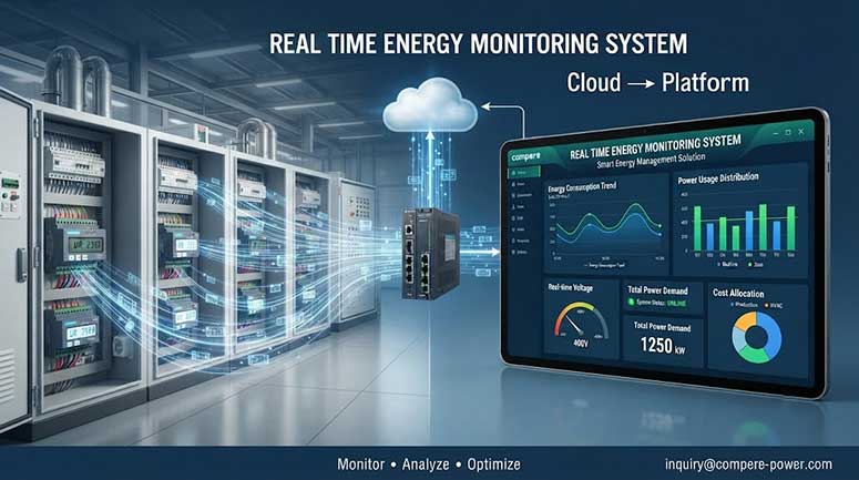 Real Time Energy Monitoring System for Smarter Industrial Energy Management